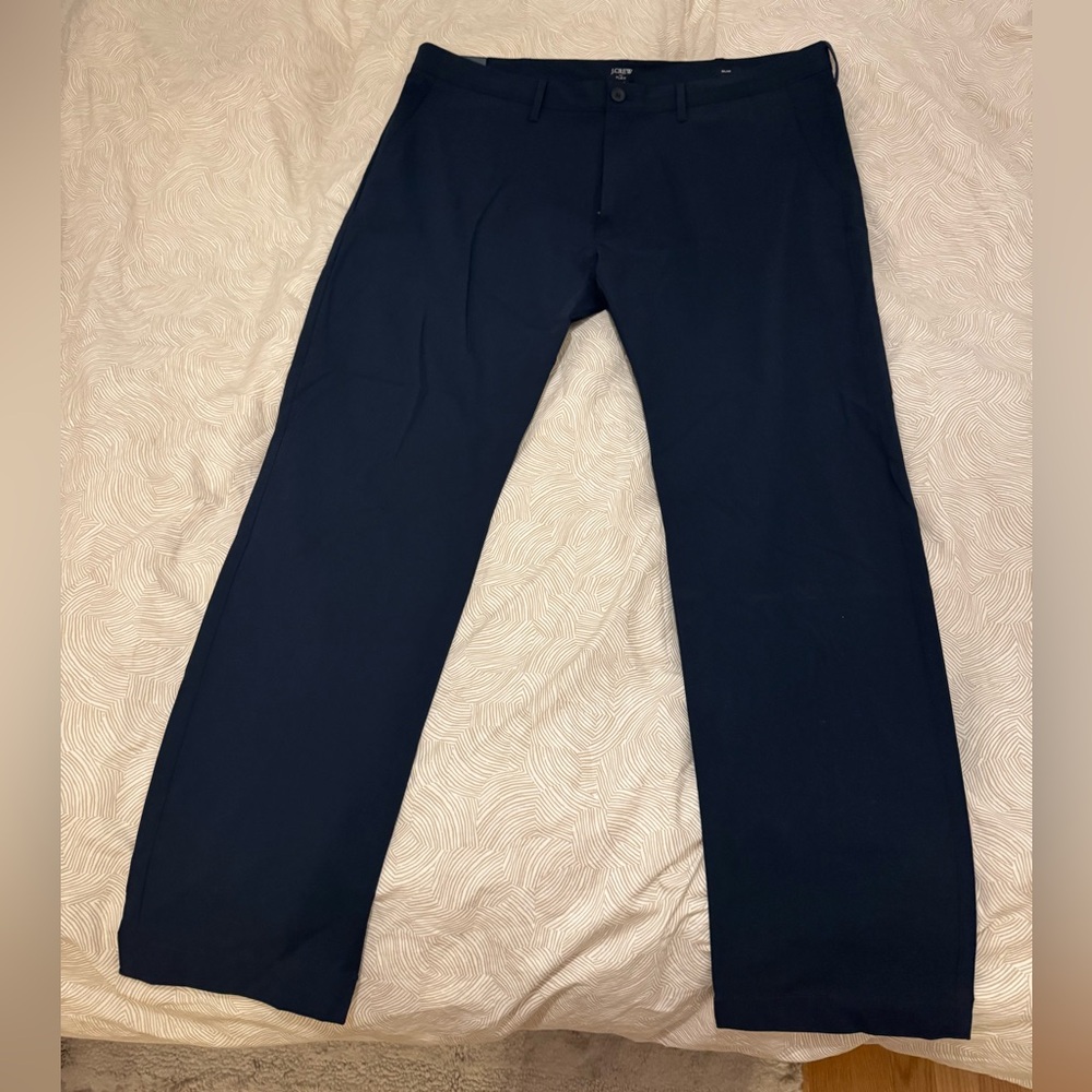 J. Crew Navy Blue Flex Slim Fit Pants